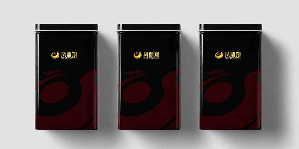 鳳鼎祥茶葉包裝設(shè)計鐵罐裝_高瑞品牌_北京包裝設(shè)計